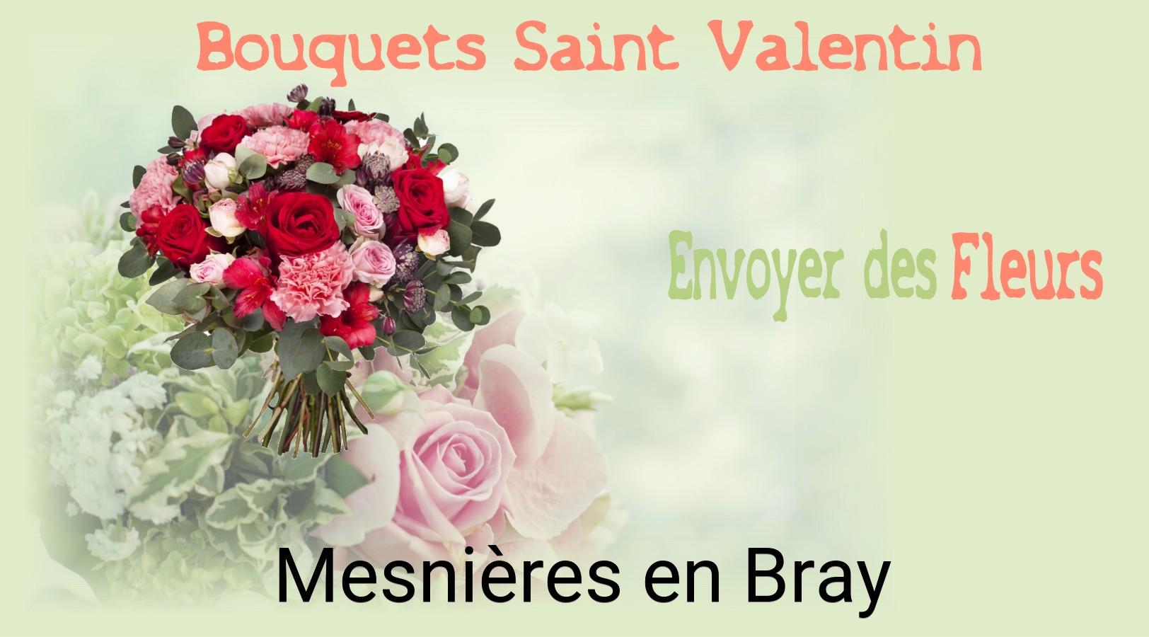 Roses de Saint-Valentin livrées à Mesnières-en-Bray
